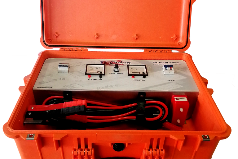 J2683 – Port TRU Angled Front View Portable Rectifier Angled View